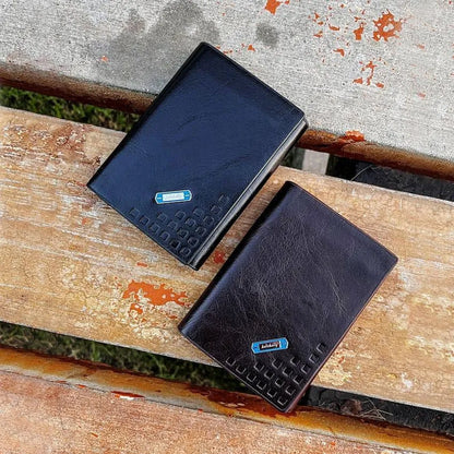 Men's Trifold Leather Wallet