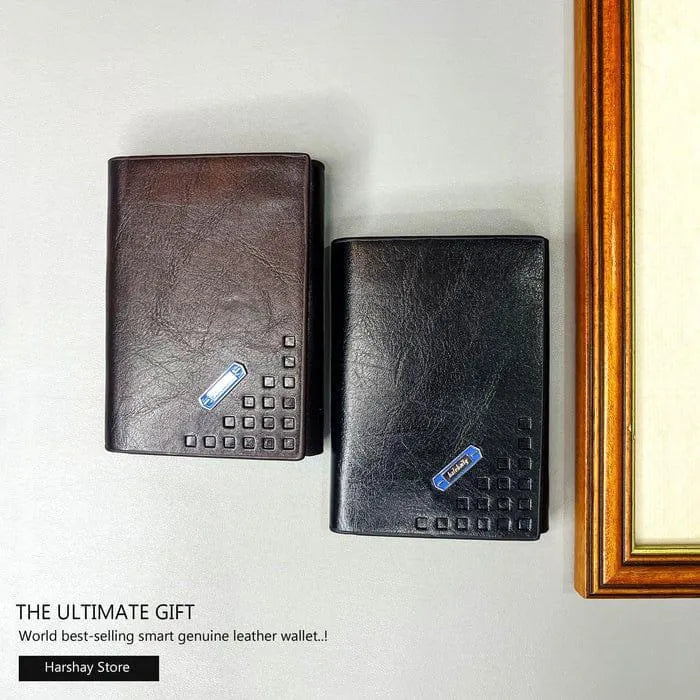 Men's Trifold Leather Wallet