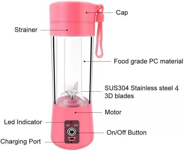Portable & Rechargeable Electric Juicer Blender