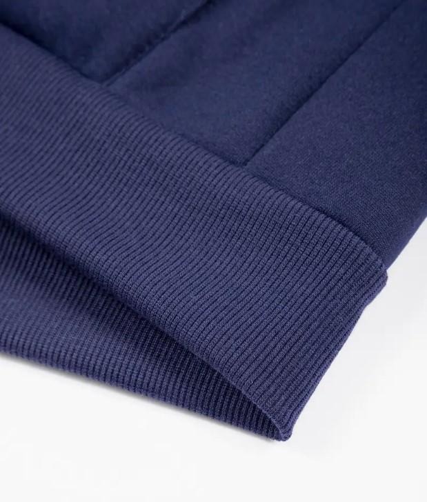 2 Pcs Men's Fleece Plain Zipper Track Suit