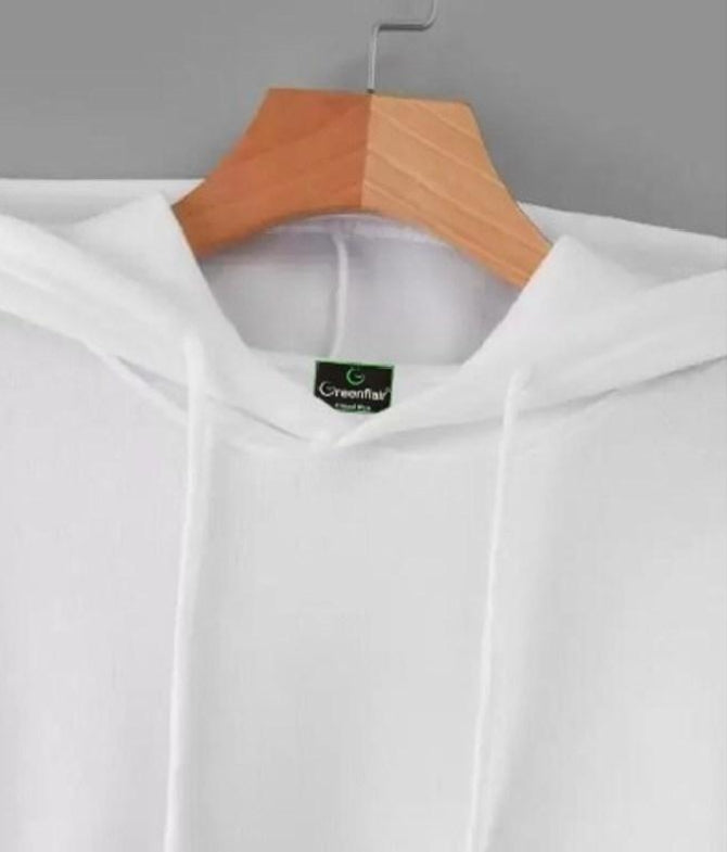 1 Pc Men's Fleece Plain Hoodie